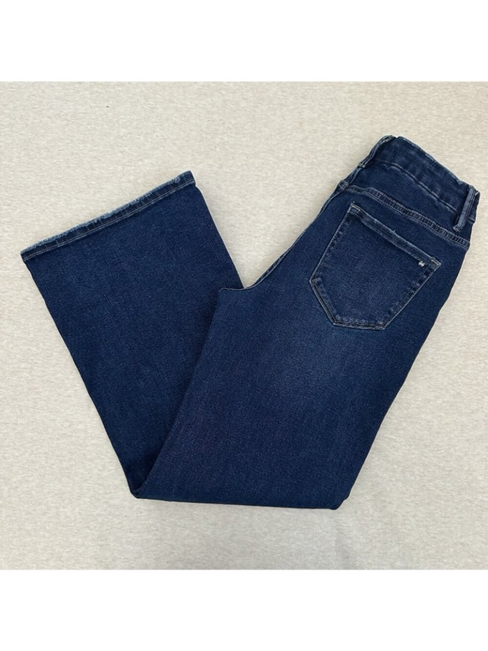 Mica Women’s Size 27 US Wide Leg Jeans High Rise Stretch Dark Wash Denim - Picture 10 of 11